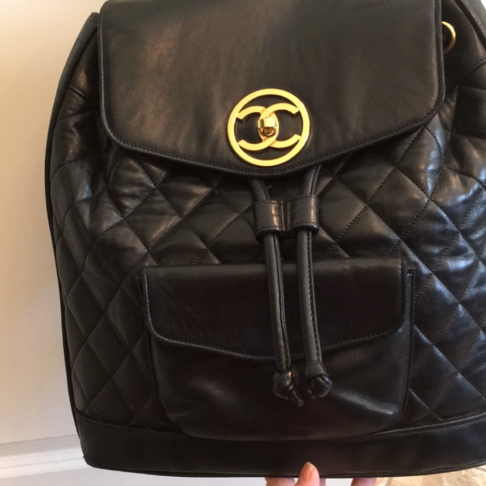 Authentic Chanel backpack